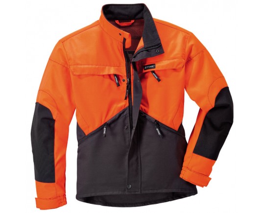 Защитная куртка DYNAMIC, Антрацит-оранжевый