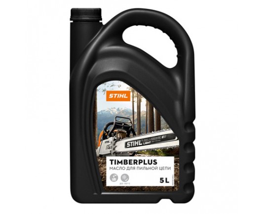 Новинка! Масло для пильных цепей TimberPlus 5 л.