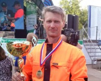 Всероссийский Чемпионат вальщиков 2014: Победил участник с пилой STIHL