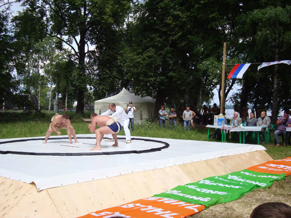STIHL спонсор открытого турнира по сумо в Тверской области