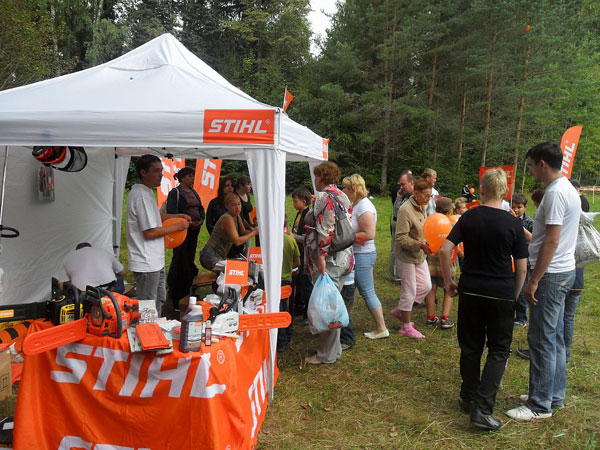 Stihl - спонсор Лесоруб-2011 в Торжковском районе